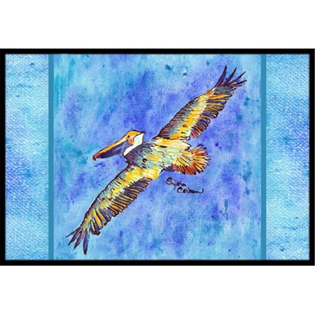 Carolines Treasures Pelican Indoor Or Outdoor Mat - 18 x 27 in. 8377-MAT